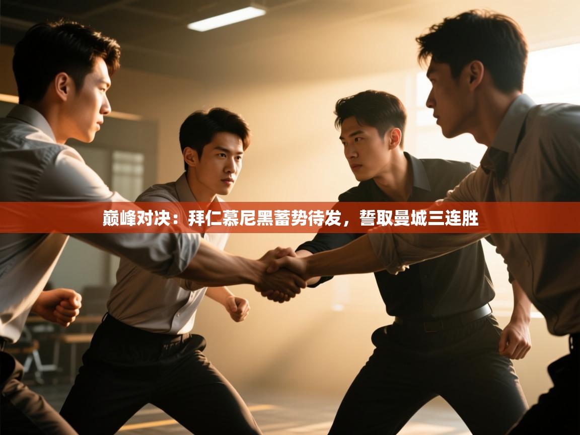 巅峰对决：拜仁慕尼黑蓄势待发，誓取曼城三连胜  第1张