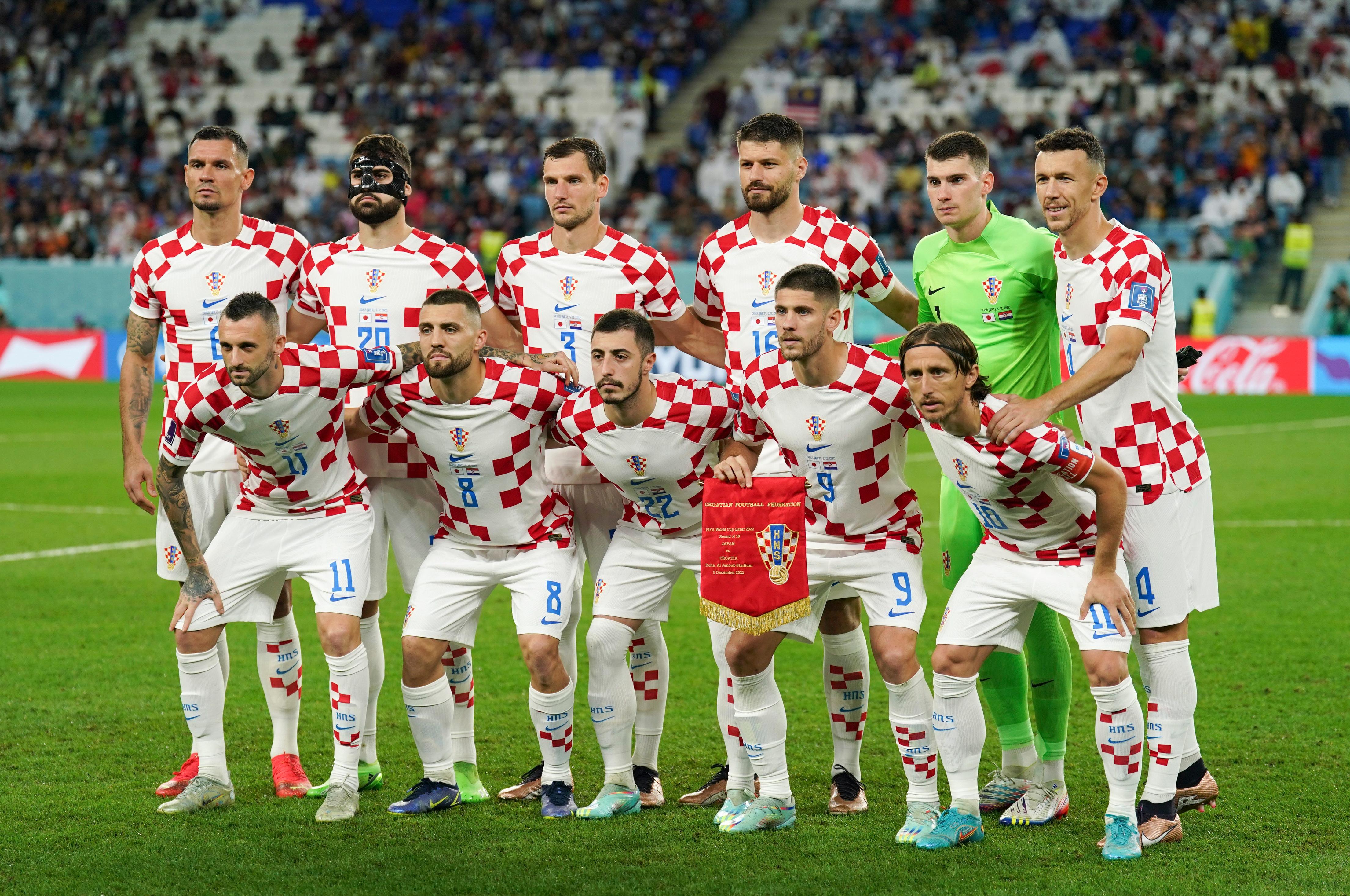 克罗地亚球队在比赛中赢得胜利 克罗地亚球队在比赛中赢得胜利